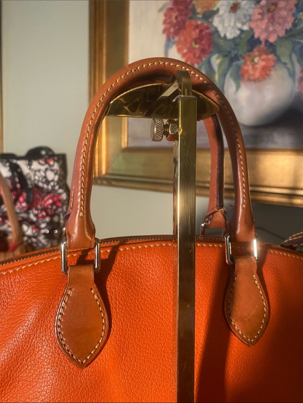 Dooney & Bourke Dillen Double Pocket Satchel Crossbody Shoulder Handbag - Picture 8 of 15